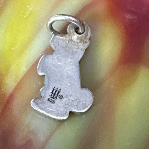 James Avery Sterling Silver Sitting Dog Pendant Charm Puppy Pet 925 Retired - Picture 8 of 9